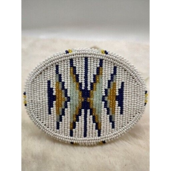 Other - Native American beaded belt buckle. Hand crafted-one of a kind. Southwest motif